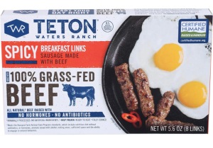 Teton Waters Ranch Spicy Breakfast Links package